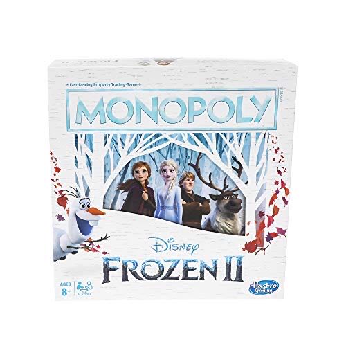 Monopoly Game: Disney Frozen 2 Edition Board Game For Ages 8 And Up  board game collectible [Barcode 5010993616817] - Main Image 1