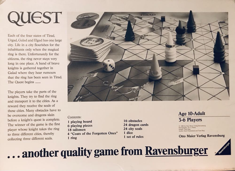 Quest  (3-6) board game collectible [Barcode 4005556803231] - Main Image 2