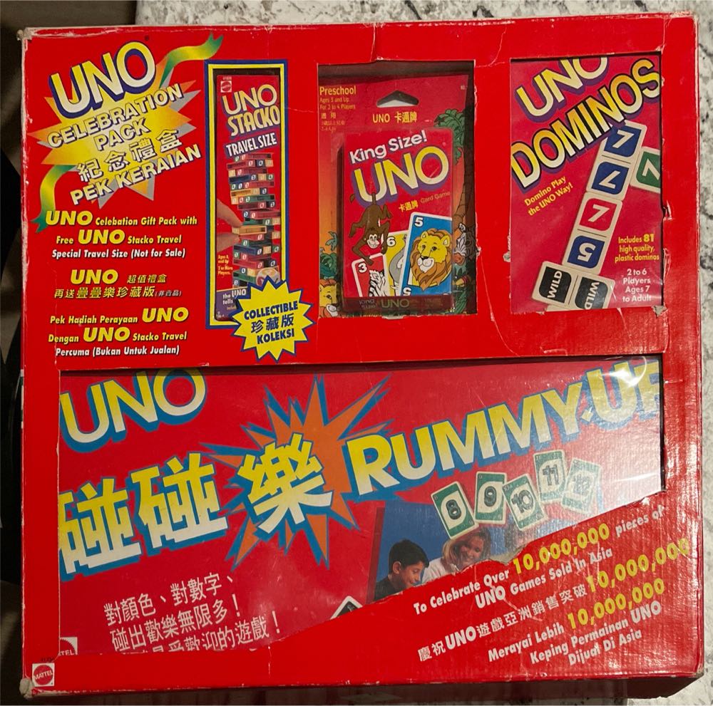 Rummy Up Uno  board game collectible - Main Image 3
