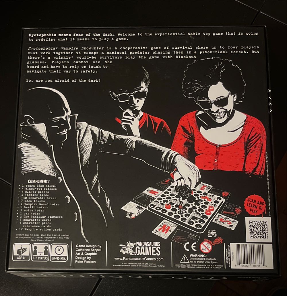 Nyctophobia  (3-5) board game collectible [Barcode 854382007115] - Main Image 2
