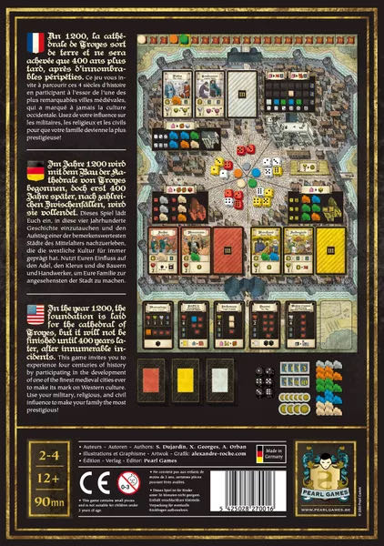 Troyes  (2-4) board game collectible [Barcode 3558380040392] - Main Image 2