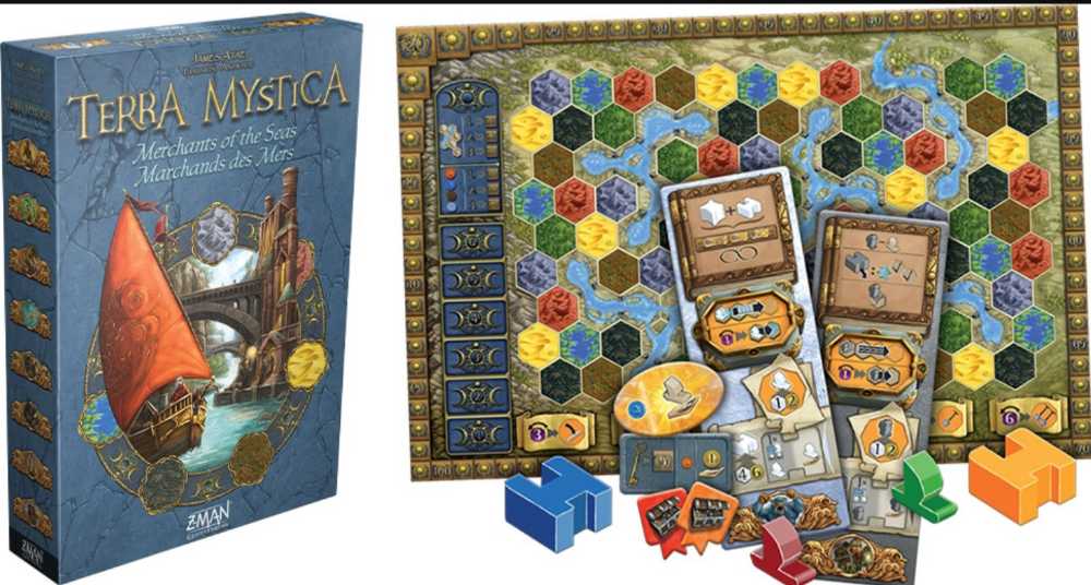 Terra Mystica: Merchants of the Seas  (2-5) board game collectible [Barcode 841333110680] - Main Image 3