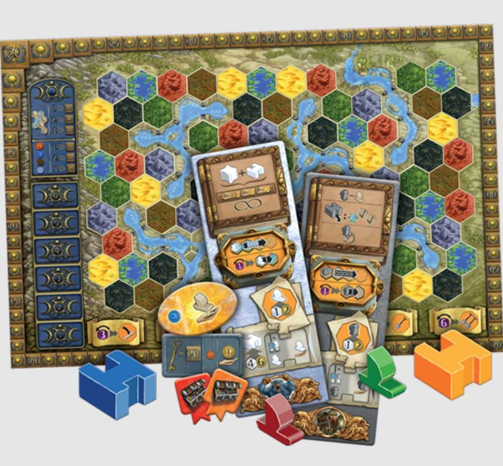 Terra Mystica: Merchants of the Seas  (2-5) board game collectible [Barcode 841333110680] - Main Image 4