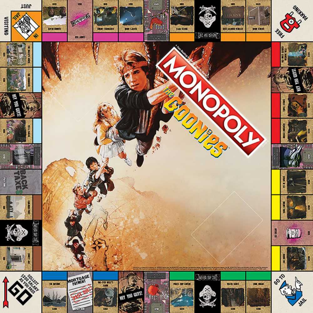 Goonies : Monopoly  board game collectible [Barcode 5036905043526] - Main Image 2