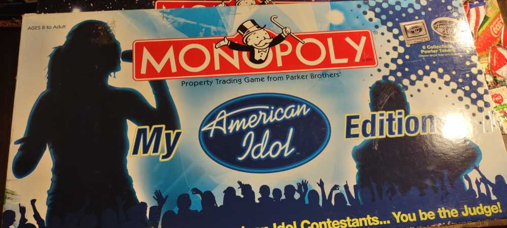 My American Idol Monopoly   board game collectible [Barcode 700304003386] - Main Image 1