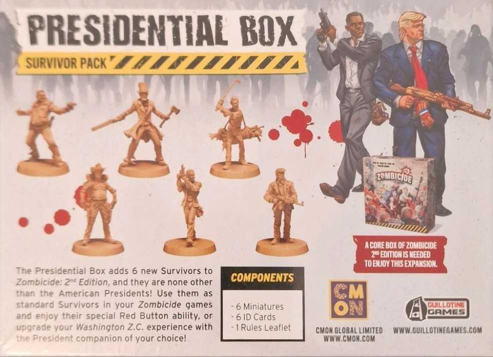Presidential Box  (1-6) board game collectible [Barcode 889696011534] - Main Image 3