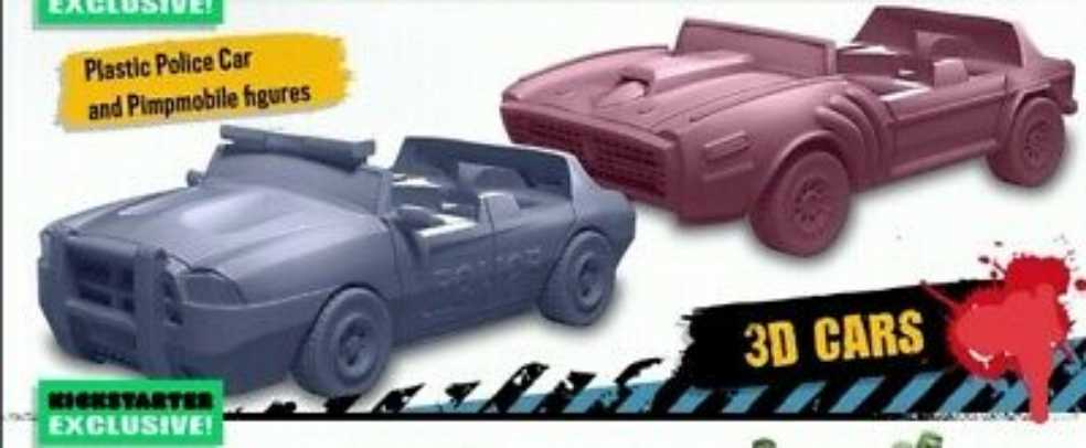 3D Car Set  (1-6) board game collectible [Barcode 889696011589] - Main Image 4