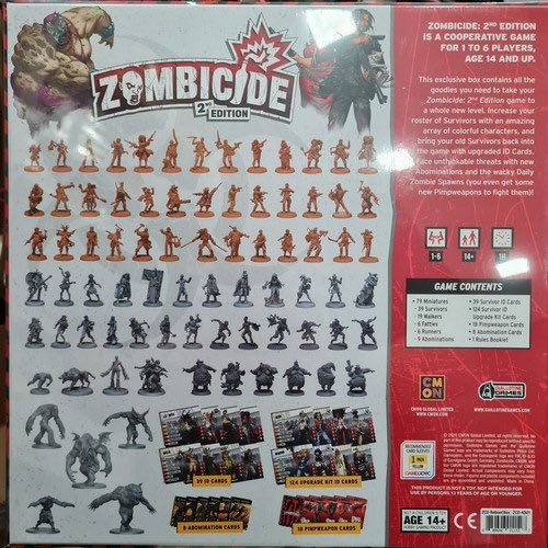 Zombicide : Reboot Box  (1-6) board game collectible [Barcode 889696011527] - Main Image 2
