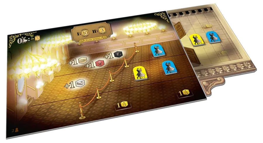 Grand Austria Hotel: Let’s Waltz  (1-4) board game collectible - Main Image 3