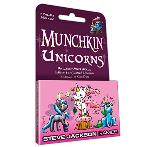 Munchkin Unicorns Expansion  (3-6) board game collectible [Barcode 080742097162] - Main Image 1
