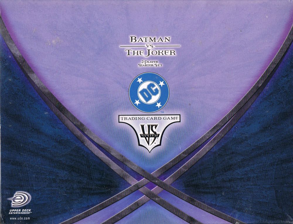 Upper Deck DC Batman Vs The Joker Card Game  (2) board game collectible - Main Image 4