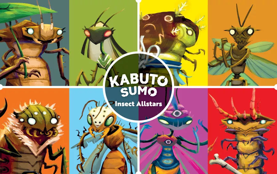 Kabuto Sumo: Insect All-Stars  (2-4) board game collectible [Barcode 618149322626] - Main Image 3