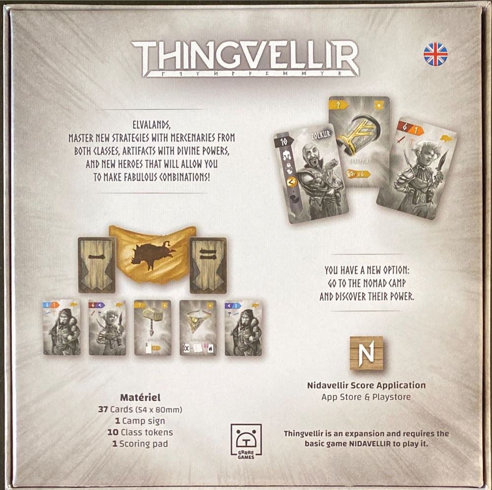 Nidavellir: Thingvellir  (2-5) board game collectible [Barcode 3760290560093] - Main Image 2
