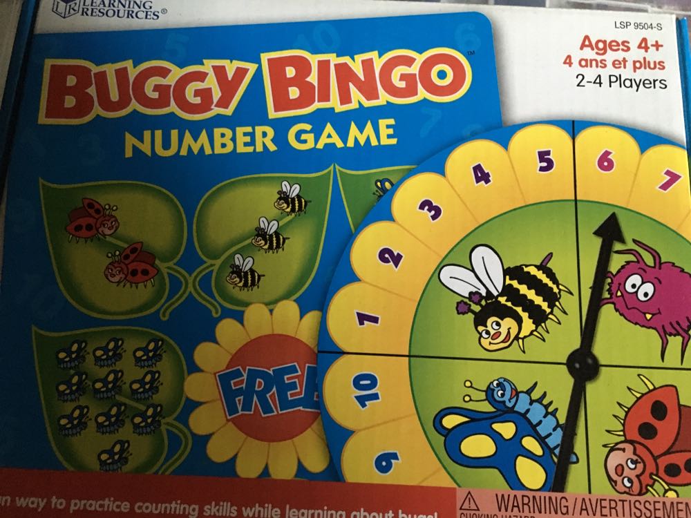 Buggy Bingo  (2 - 4) board game collectible - Main Image 1