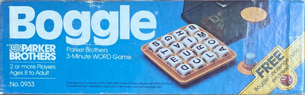 Boggle  (2 Or More) board game collectible - Main Image 2