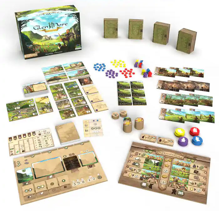 Glen More II: Chronicles — Highland Games  (1-4) board game collectible [Barcode 4270001290205] - Main Image 3