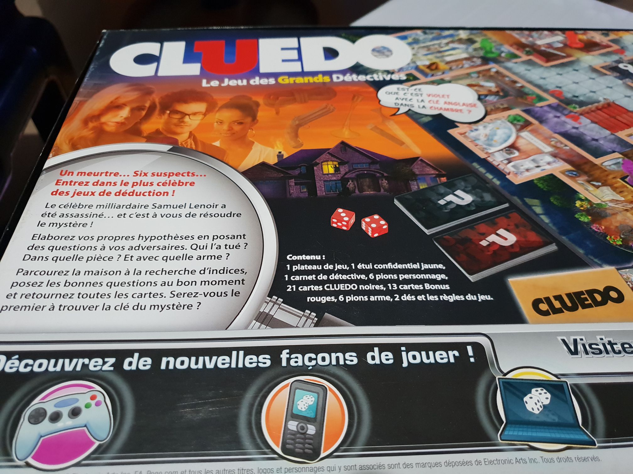 Cluedo  board game collectible [Barcode 5010994642389] - Main Image 2