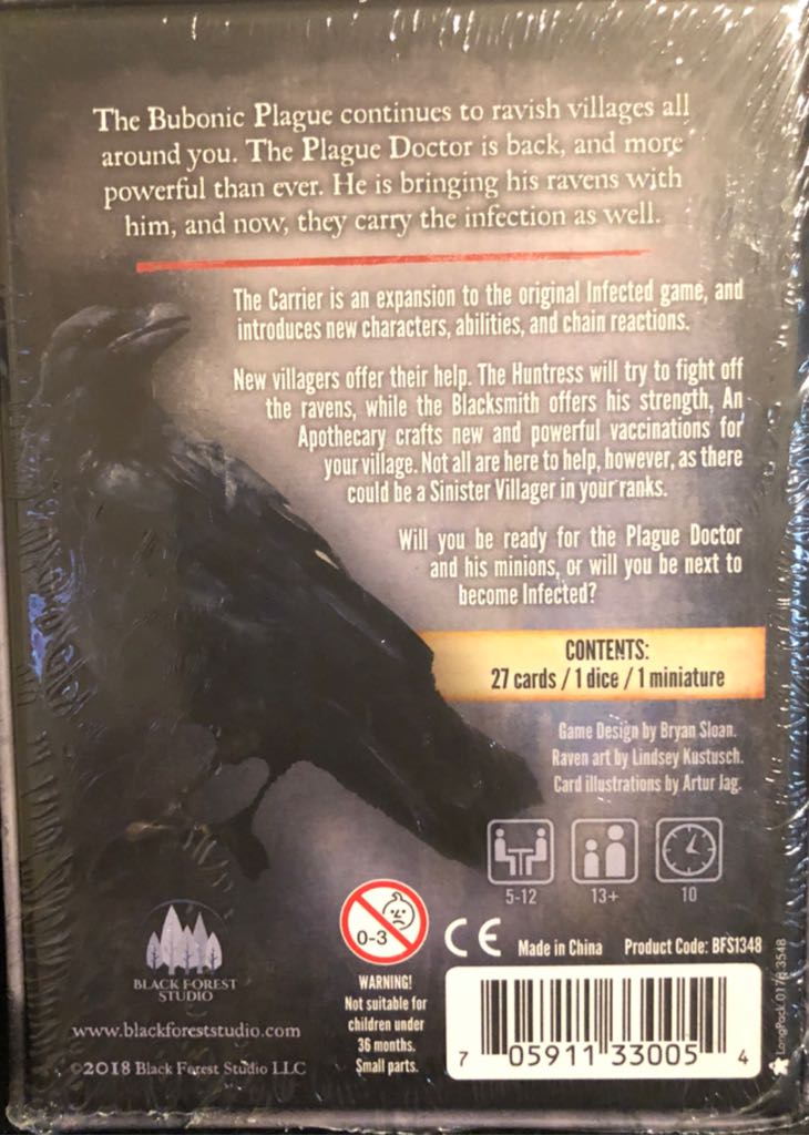 Carrier, The  (5-12) board game collectible [Barcode 705911330054] - Main Image 2