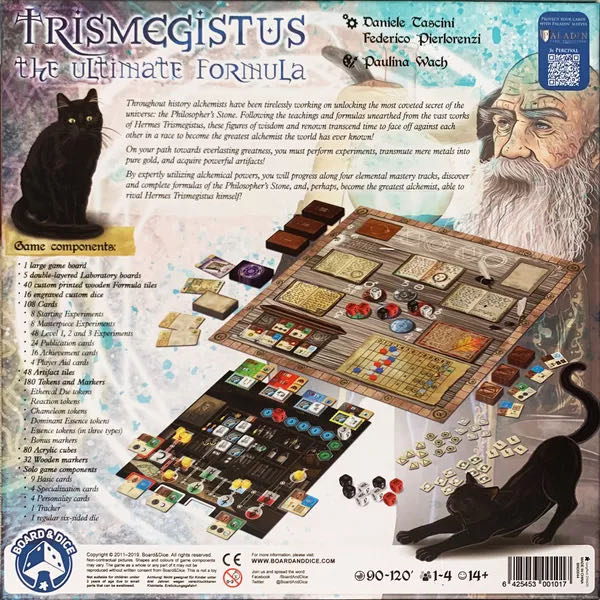 Trismegistus: The Ultimate Formula New  (1-4) board game collectible [Barcode 6425453001017] - Main Image 2