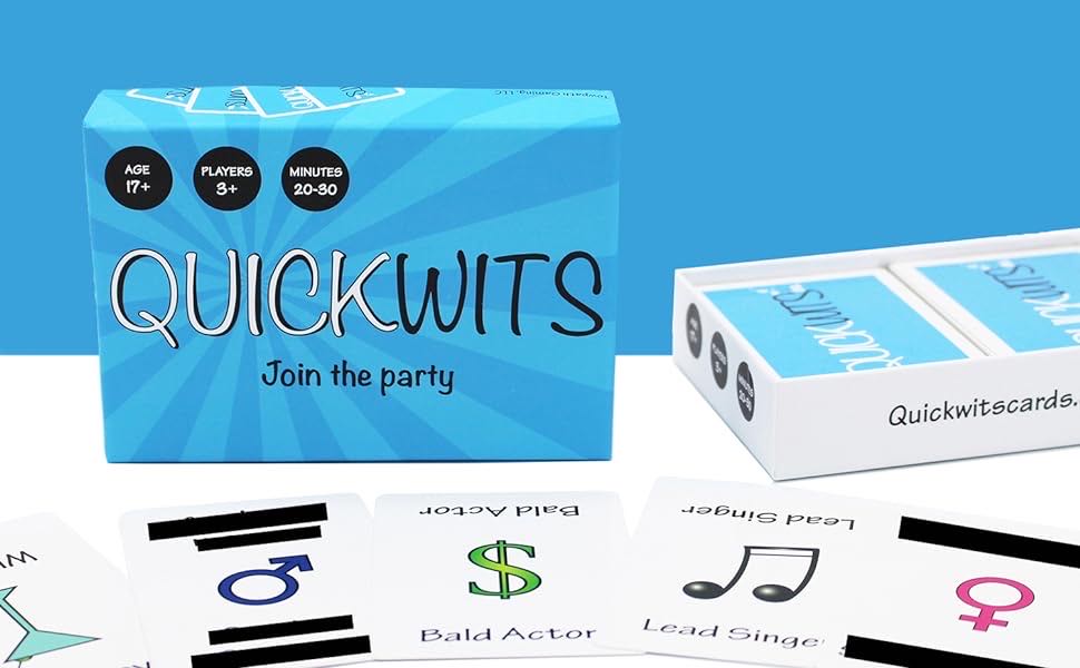 Quickwits  (3+) board game collectible [Barcode 737534734803] - Main Image 2