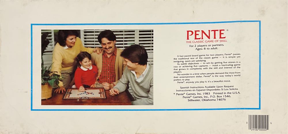 Pente   (2 Or 4) board game collectible [Barcode 029182000004] - Main Image 2
