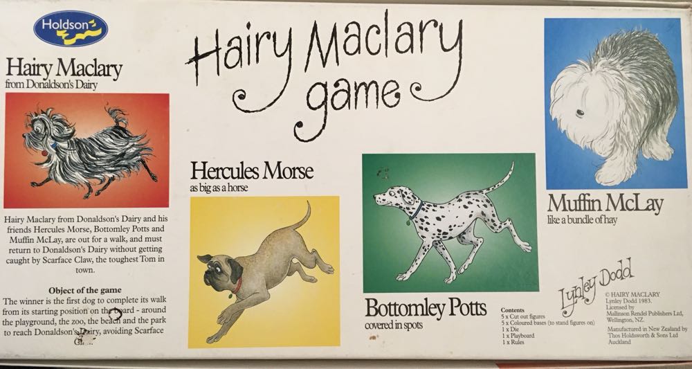 Hairy Maclary And Friends Race Game Mighty Ape  (2-4) board game collectible [Barcode 9414131018154] - Main Image 2