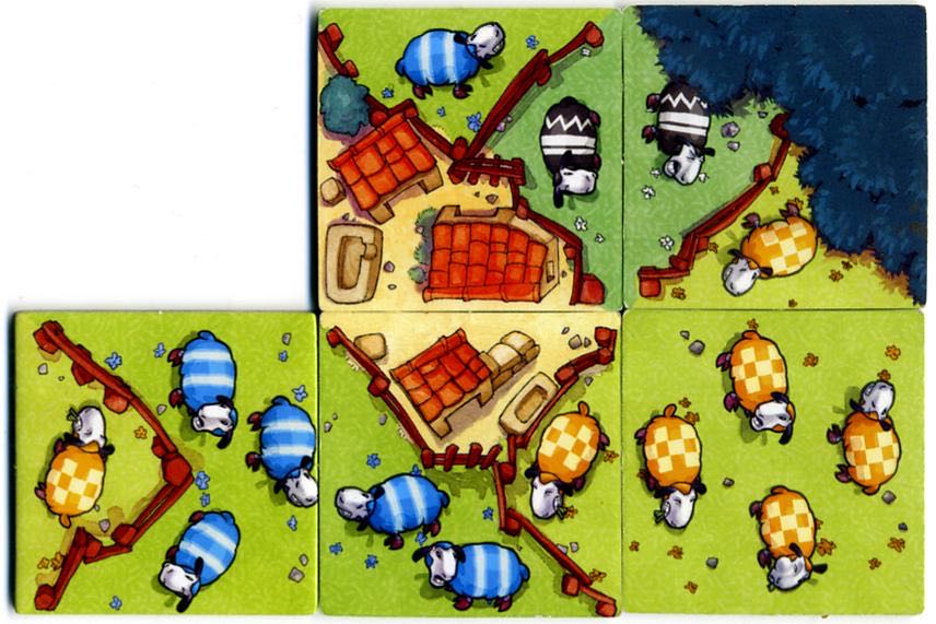 Wooly Wars  (2-4) board game collectible [Barcode 3558380058748] - Main Image 2