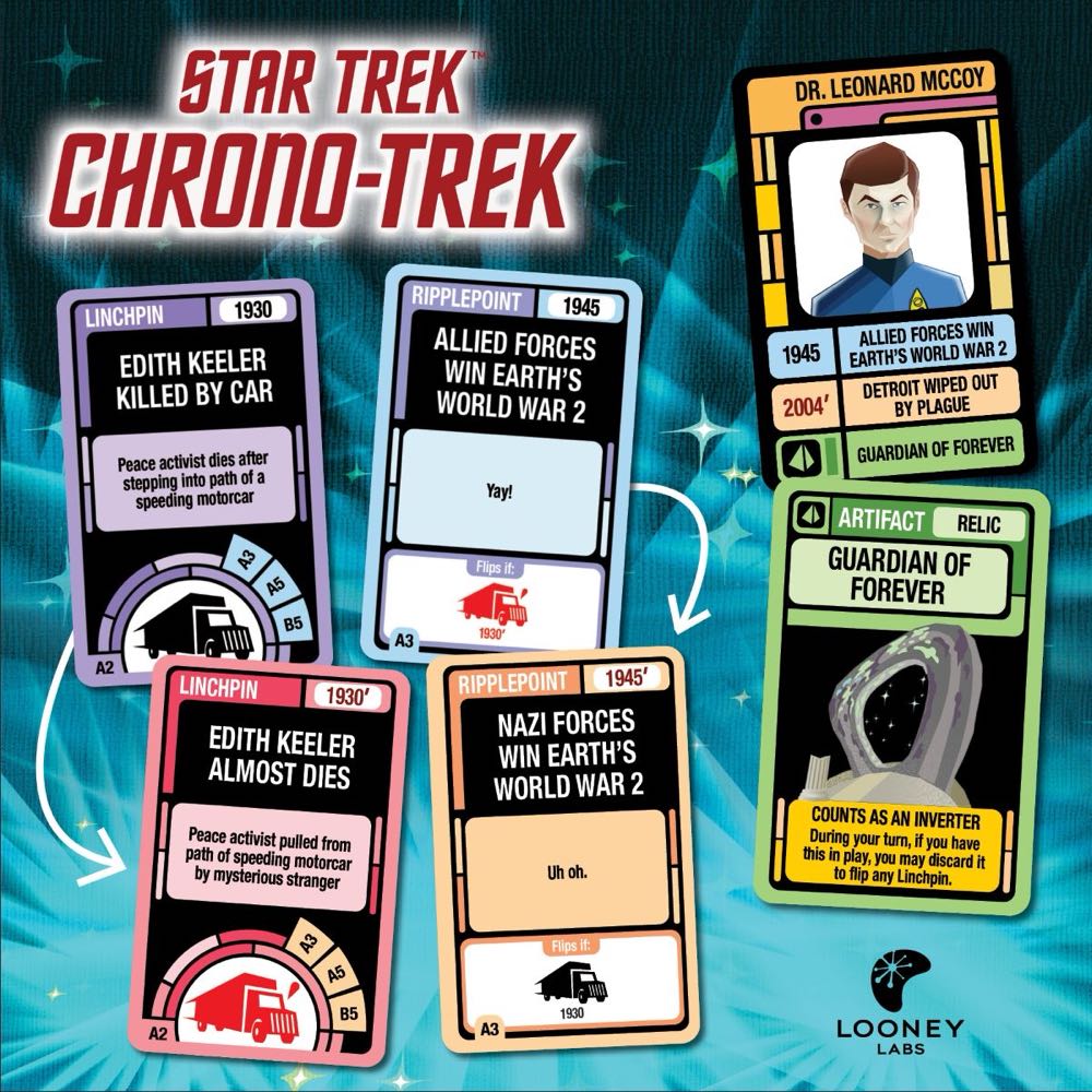 Star Trek: Chrono-Trek  (2-6) board game collectible [Barcode 857848004802] - Main Image 3