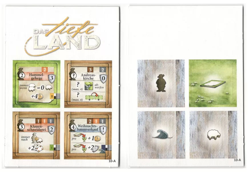 Lowlands: Brettspiel Adventskalender 2018 Promo  (2-4) board game collectible - Main Image 2