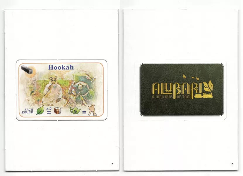 Alubari: Brettspiel Adventskalender 2018 Promo  (1-5) board game collectible - Main Image 2