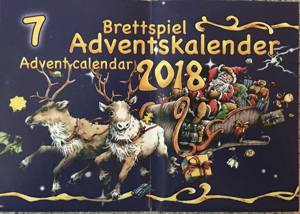 Alubari: Brettspiel Adventskalender 2018 Promo  (1-5) board game collectible - Main Image 3