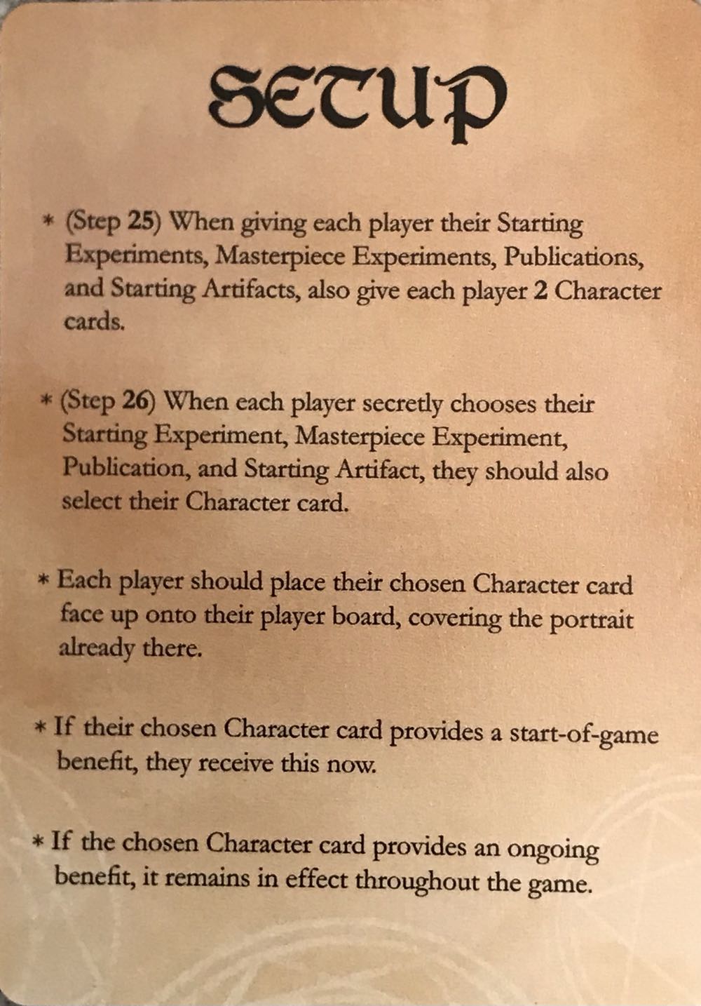 Trismegistus: The Ultimate Formula - Alchemists  (1-4) board game collectible - Main Image 4