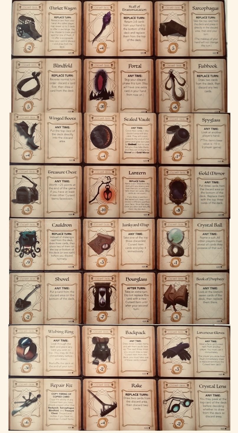 Fantasy Realms: The Cursed Hoard  (3-6) board game collectible [Barcode 634482875193] - Main Image 4