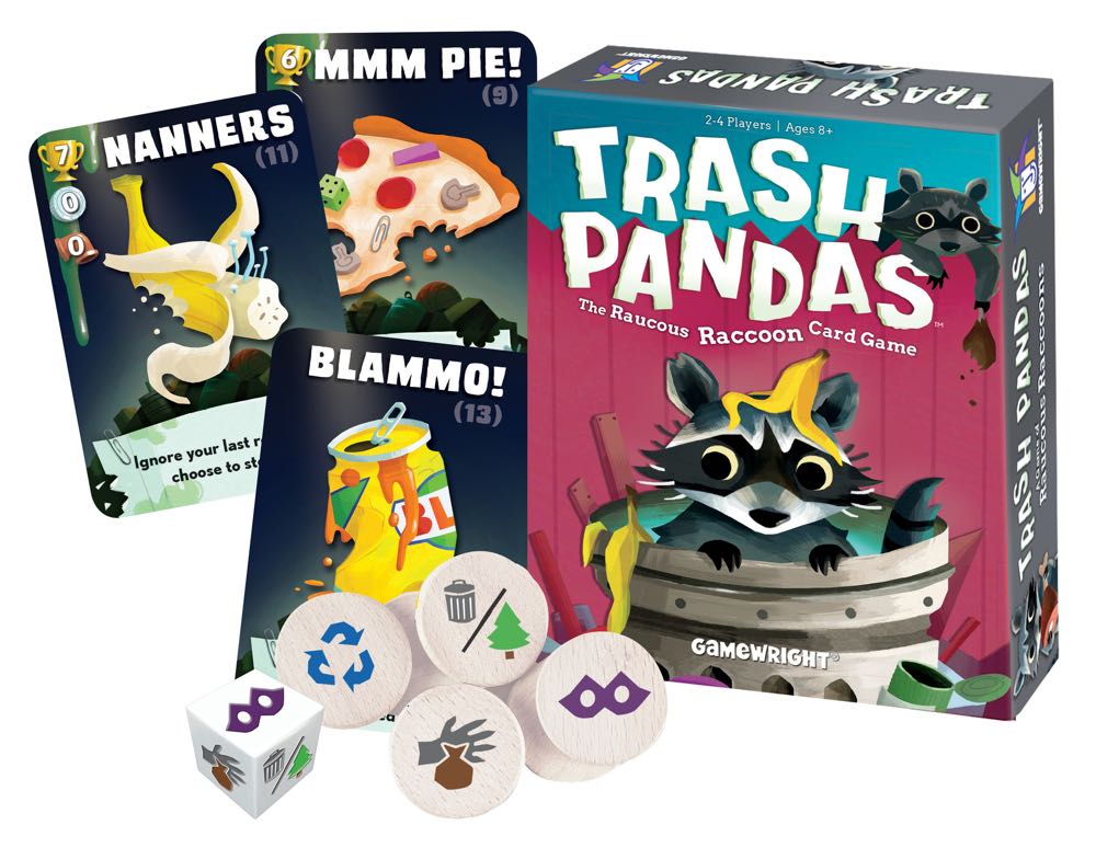 Trash Pandas  (2-4) board game collectible [Barcode 0759751002527] - Main Image 4