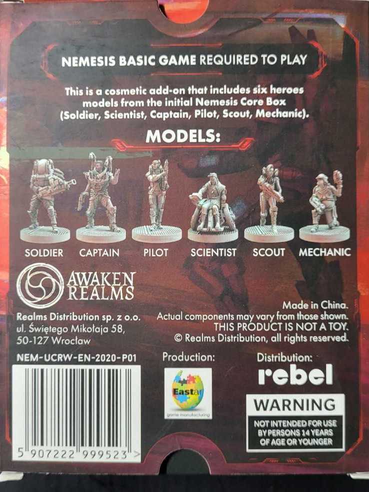 Nemesis: Updated Crew  board game collectible [Barcode 5907222999523] - Main Image 2