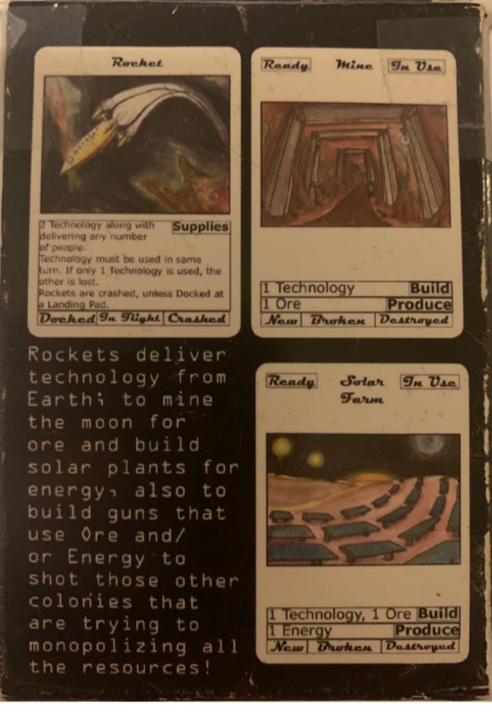 Moon Miner  board game collectible - Main Image 2