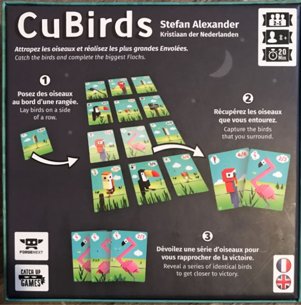 Cubirds  (2-5) board game collectible - Main Image 2