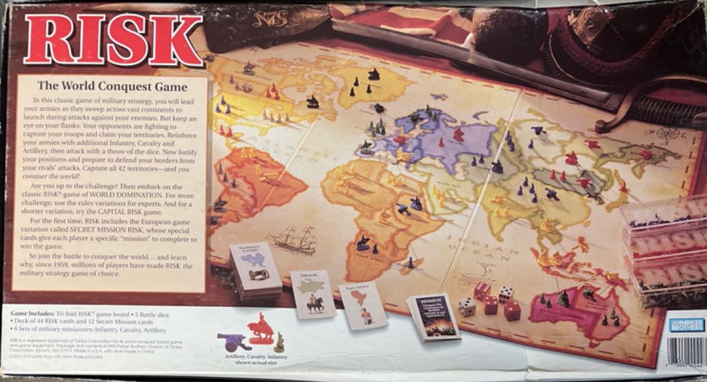 Risk  board game collectible - Main Image 2