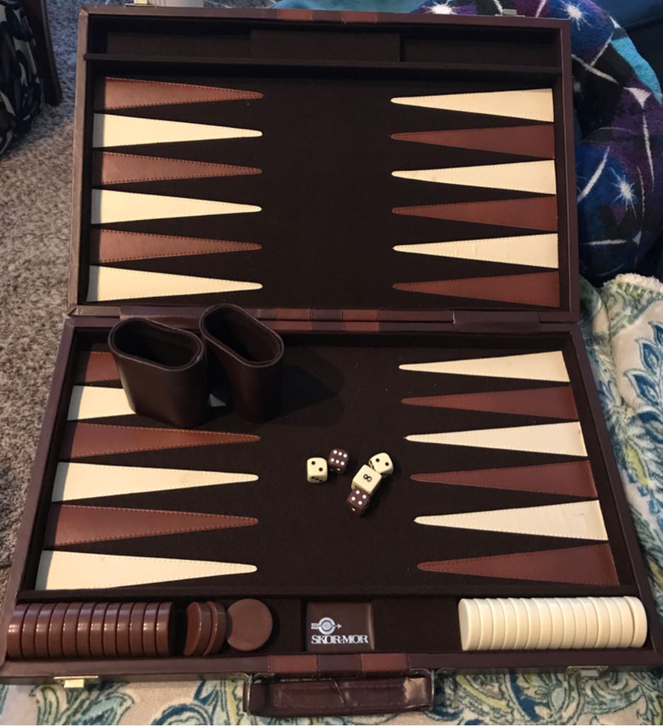 Backgammon  board game collectible - Main Image 1