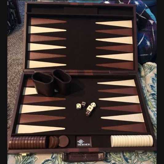 Backgammon  board game collectible - Main Image 3