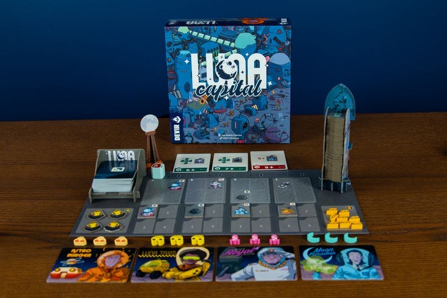 Luna Capital  (1-4) board game collectible [Barcode 8436589623484] - Main Image 2