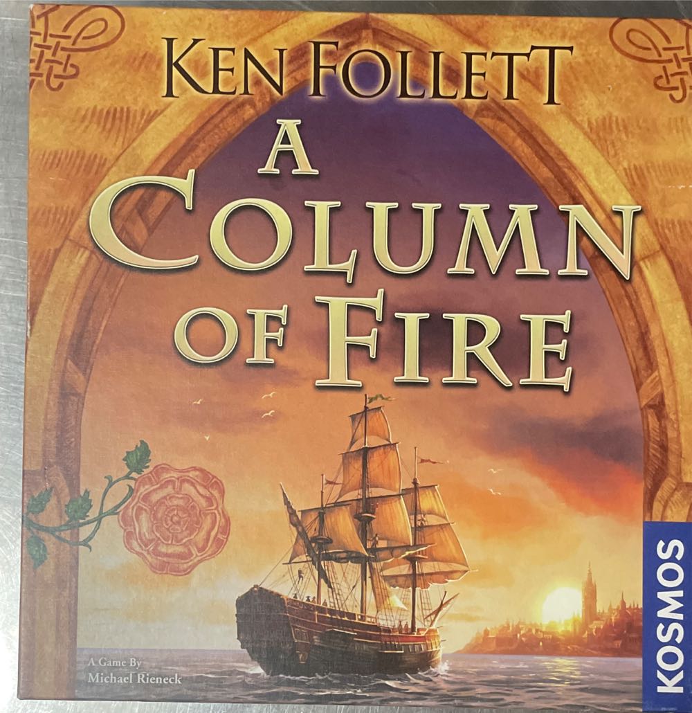 A Column of Fire  (2-4) board game collectible [Barcode 814743013018] - Main Image 3