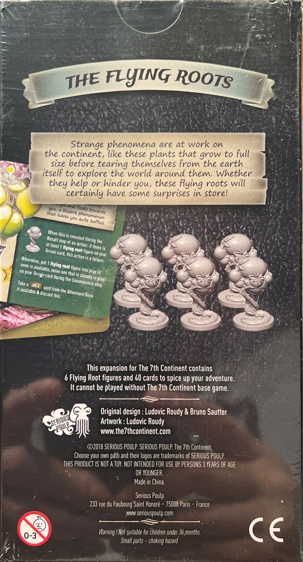 7th Continent, The:  The Flying Roots  (1 - 4 (2)) board game collectible [Barcode 3760212172298] - Main Image 2