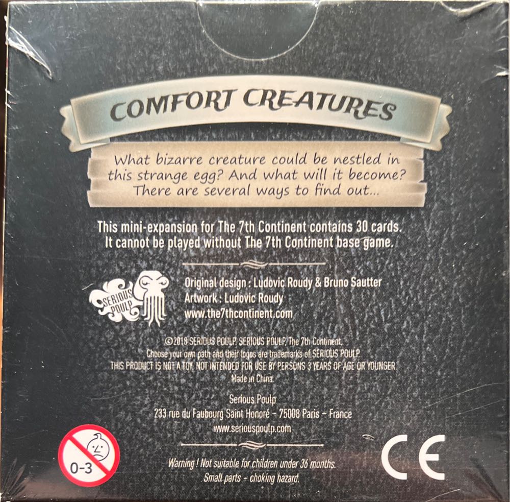 The 7th Continent Comfort Creatures  board game collectible [Barcode 3760212172274] - Main Image 2