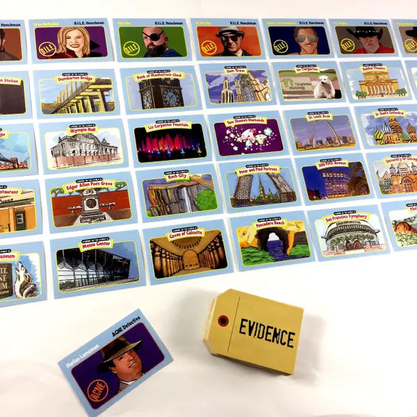 Where in the World is Jefferson Sancarlos  (2-6) board game collectible [Barcode 794764019841] - Main Image 3