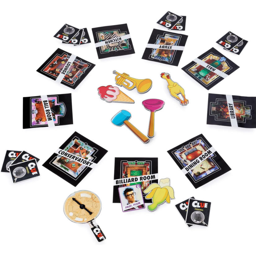 Clue Special: CLUE® GIANT Edition  (2-4) board game collectible [Barcode 778988406298] - Main Image 2