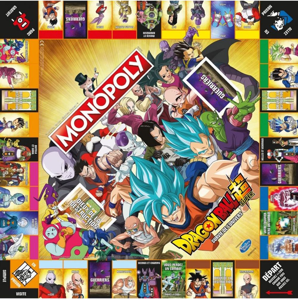 Monopoly: Dragon Ball Super  (2-6) board game collectible [Barcode 700304154255] - Main Image 3