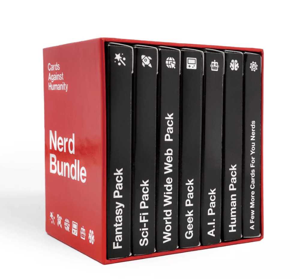 Cards Against Humanity: Nerd Bundle  (4-30) board game collectible [Barcode 817246020606] - Main Image 2