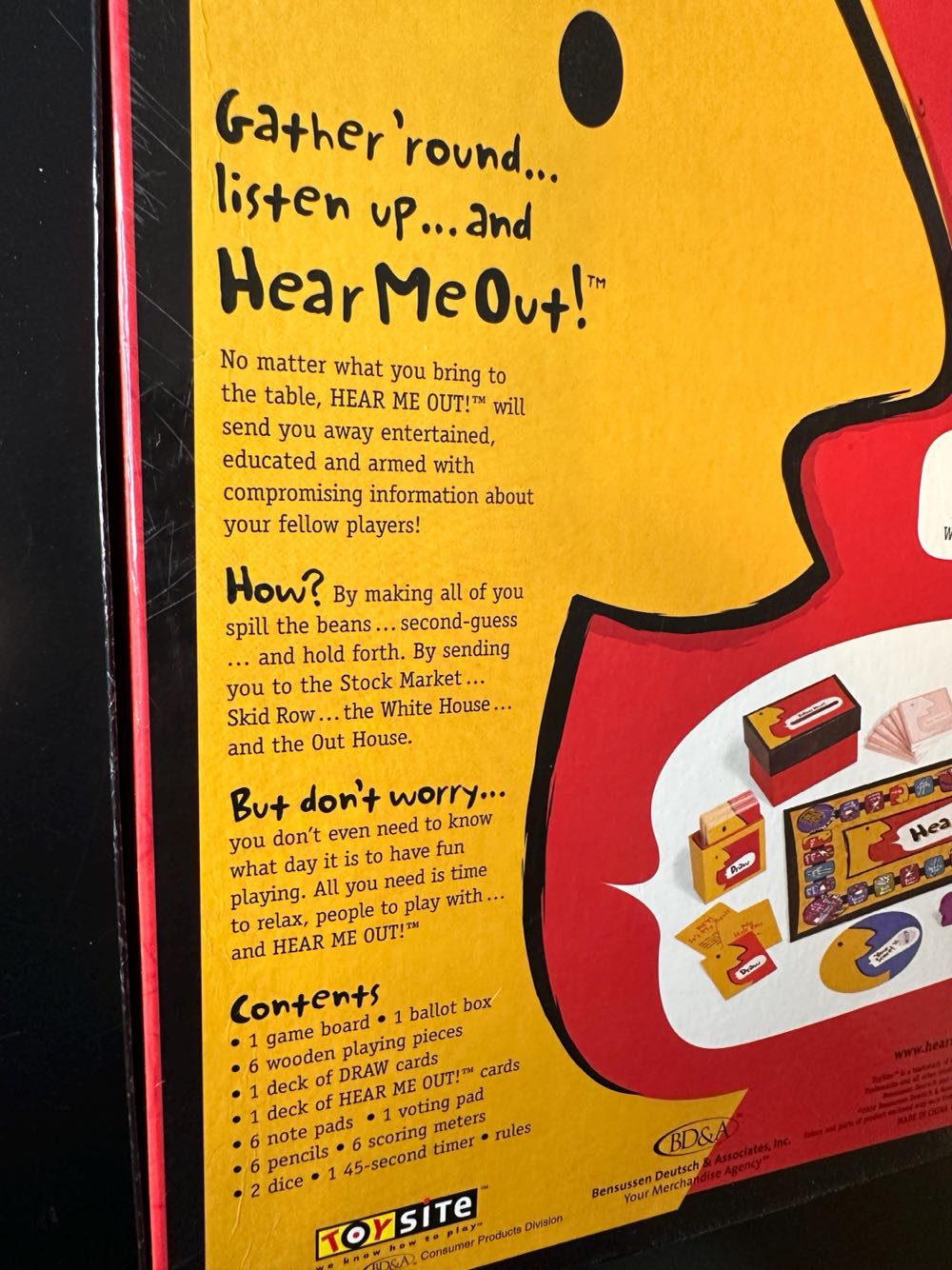 Hear Me Out  (3-6) board game collectible [Barcode 617885911583] - Main Image 4