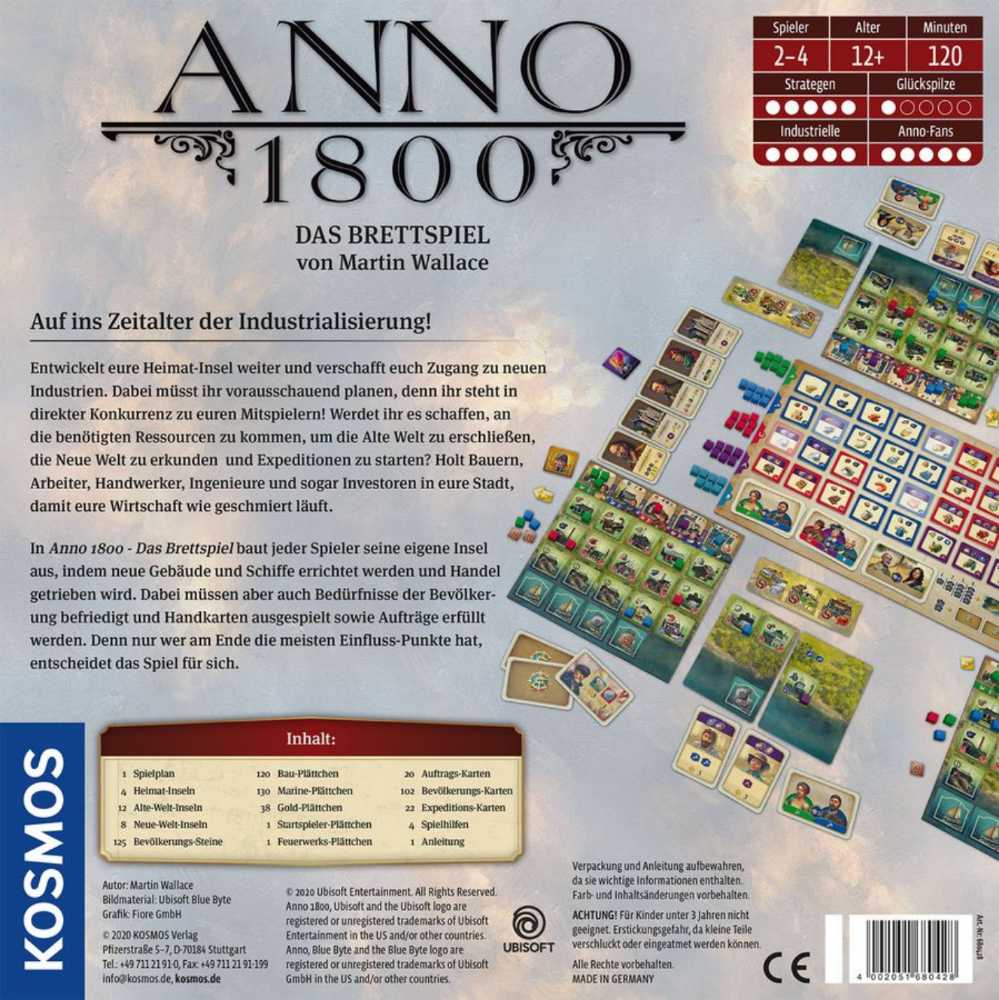Anno 1800  (2-4) board game collectible - Main Image 2